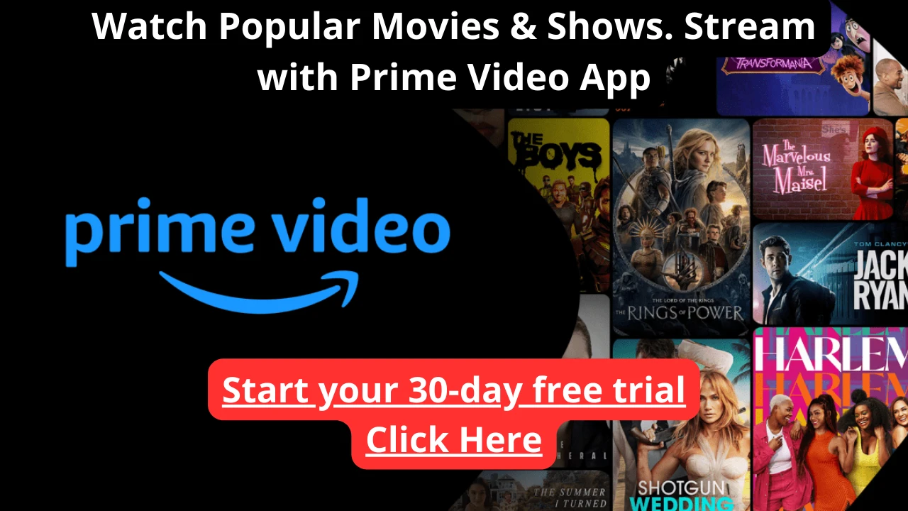 Stream with Prime Video